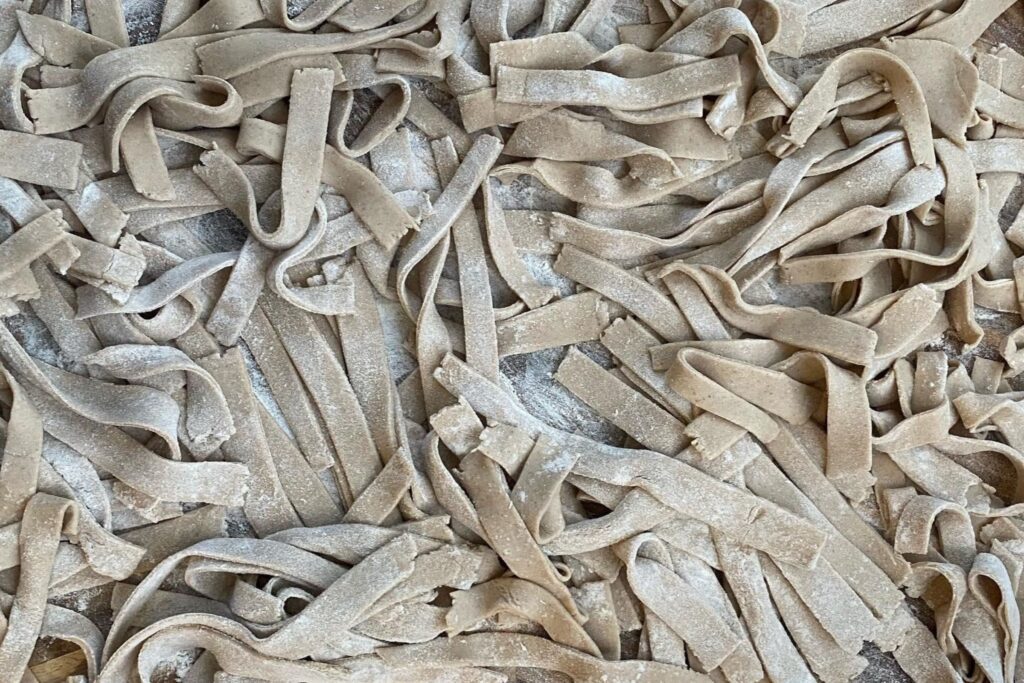 Pizzocheri pasta raw